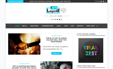 http://factslegend.org screenshot