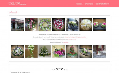 fab-flowers.be screenshot