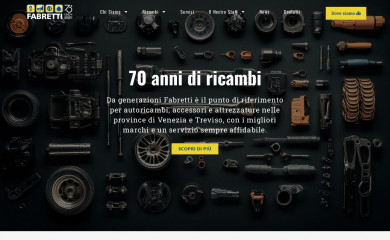 fabretti.it screenshot