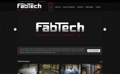 fabtech.ca screenshot