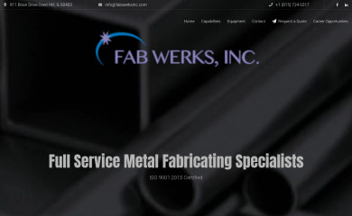 fabwerksinc.com screenshot