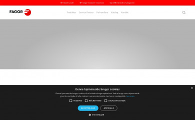 fagor.dk screenshot
