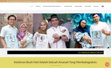 fadhilaaqiqah.com screenshot