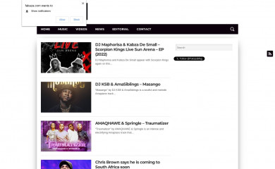 fakaza.com screenshot