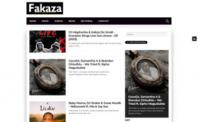 fakaza.com screenshot