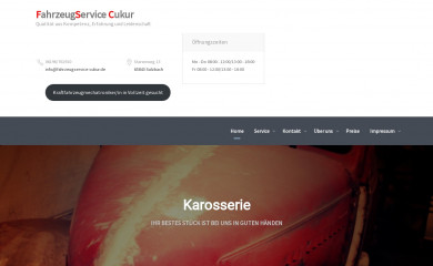 fahrzeugservice-cukur.de screenshot