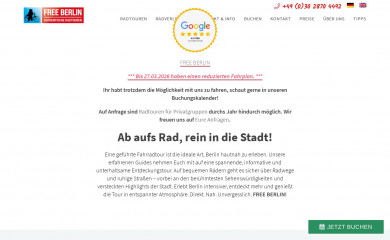 fahrradtouren-berlin.com screenshot
