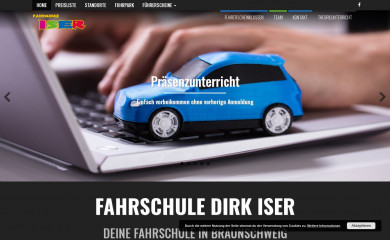 fahrschule-iser-braunschweig.de screenshot