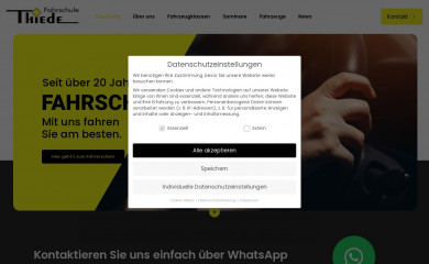 fahrschule-thiede.de screenshot