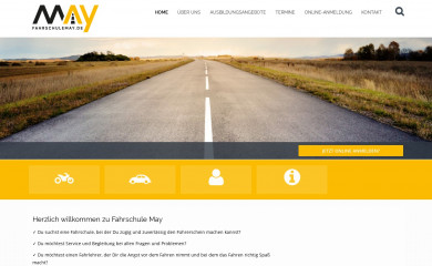 fahrschulemay.de screenshot