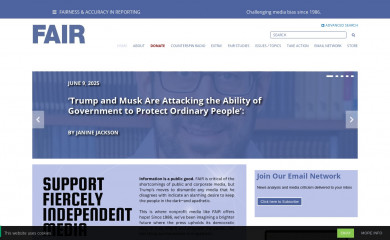 fair.org screenshot