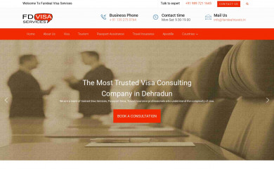 fairdealtravels.in screenshot