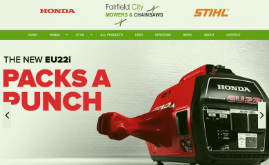 fairfieldcitymowers.com.au screenshot