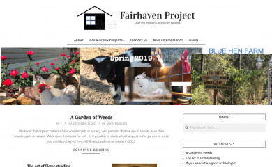 fairhavenproject.com screenshot