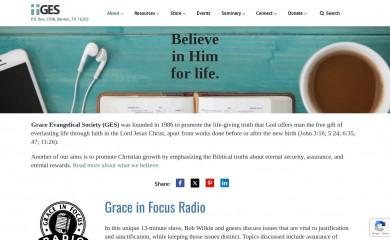 faithalone.org screenshot