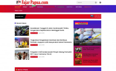 fajarpapua.com screenshot