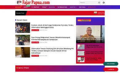 fajarpapua.com screenshot