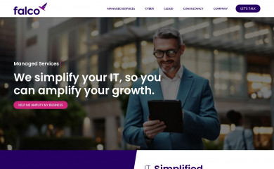 falco.com.au screenshot