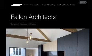 fallon-architects.com screenshot