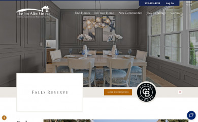 fallsreserve.com screenshot