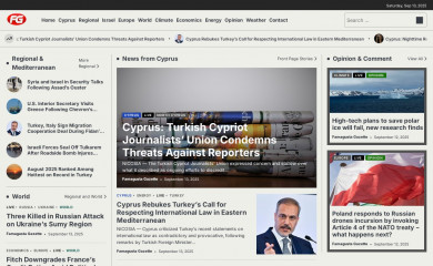 famagusta-gazette.com screenshot