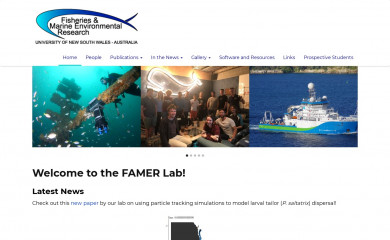 famerlab.com.au screenshot