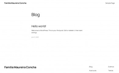 familiamaureira.cl screenshot