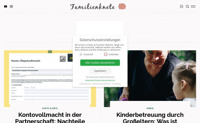 familienknete.de screenshot