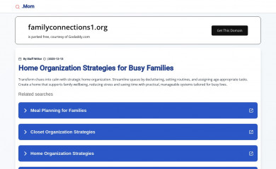 familyconnections1.org screenshot