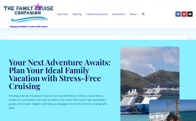 familycruisecompanion.com screenshot