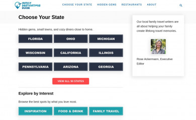familydestinationsguide.com screenshot