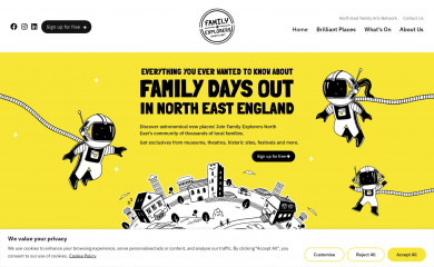 familyexplorers.co.uk screenshot