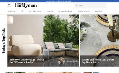 familyhandyman.com screenshot