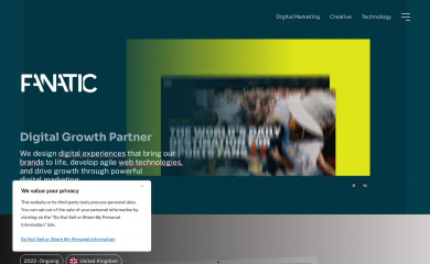 https://fanatic.co.uk/ screenshot