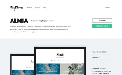 https://fancythemes.com/themes/almia/ screenshot
