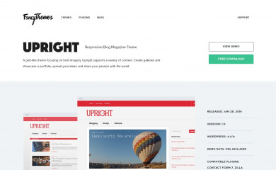 Upright screenshot