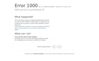 fandfproperty.com screenshot
