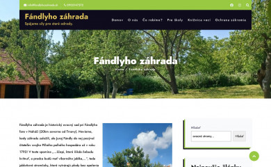 fandlyhozahrada.sk screenshot