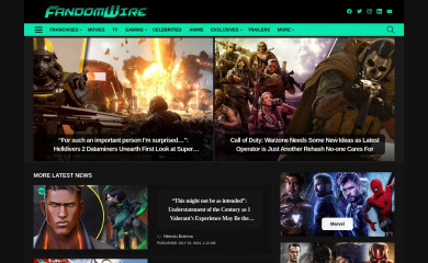 fandomwire.com screenshot