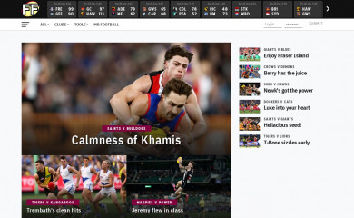 fanfooty.com.au screenshot