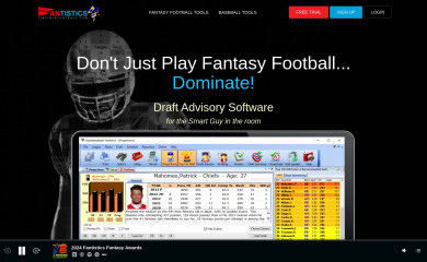 fantistics.com screenshot