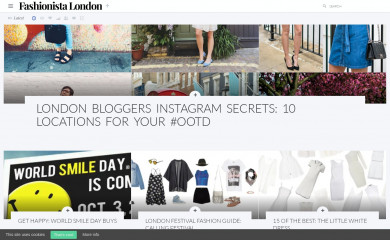 fashionistalondon.com screenshot