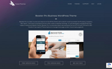 https://fasterthemes.com/wordpress-themes/Booster screenshot