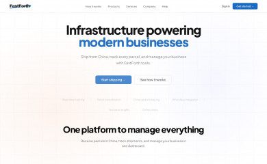 fastforth.co screenshot