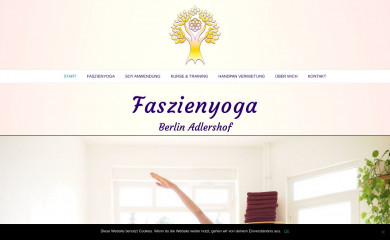 faszienyoga.berlin screenshot