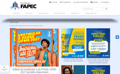 fapec.org screenshot