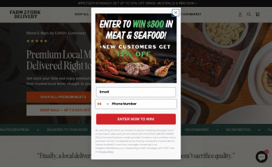 farm2forkdelivery.ca screenshot