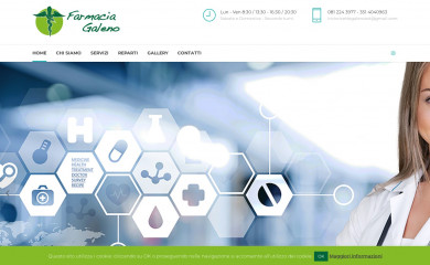 farmaciagalenosanvalentinotorio.it screenshot