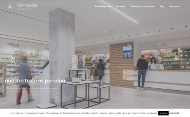 farmaciaolimpiadas.com screenshot