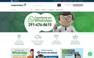 farmaciasdrahorro.com.ar screenshot